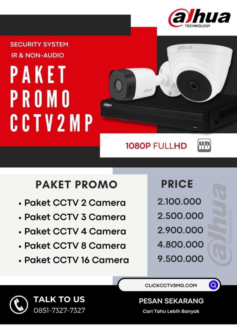 Pakrt CCTV Dahua Semarang
