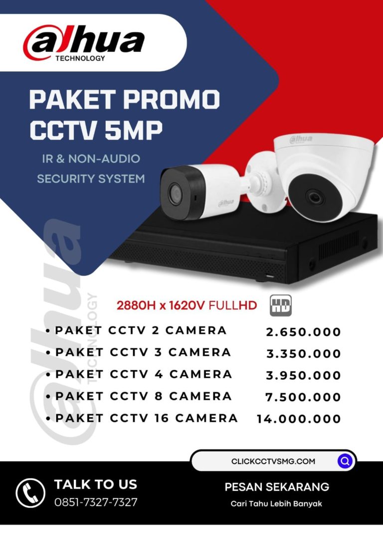 Promo CCTV Dahua