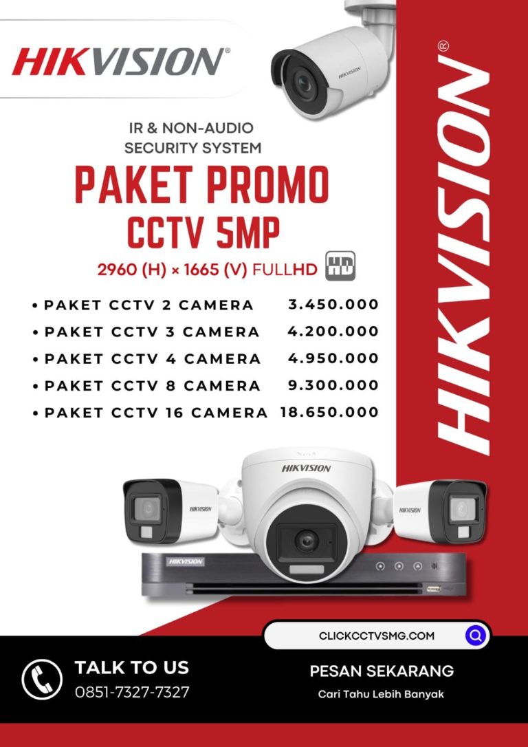 Promo CCTV Hikvision