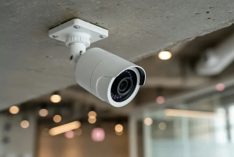 Instalasi IP camera CCTV indoor oleh jasa pasang CCTV Semarang