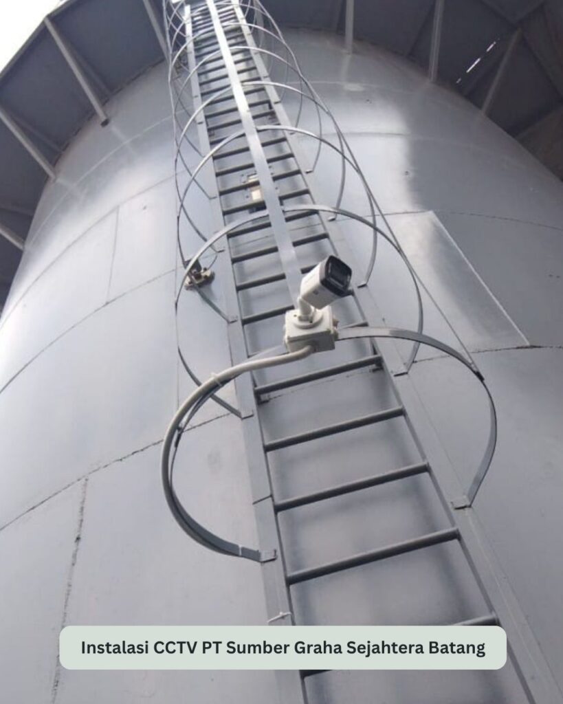 Instalasi CCTV Silo PT Sumber Graha Sejahtera Batang